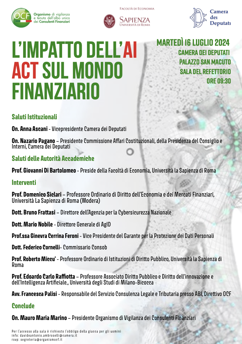 L'impatto dell'AI ACT sul mondo finanziario